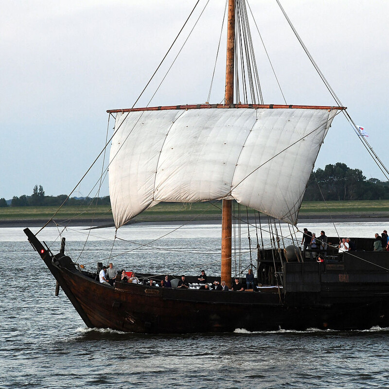 Segelschiff auf dem Meer